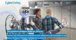 Desktop Screenshot of cyber-valley.de